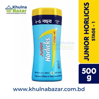Junior Horlicks Health & Nutrition Drink - Stage 1 (2-3 Years) - 500g Jar