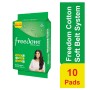 Freedom Sanitary Napkin Belt - 10 Pads Pack