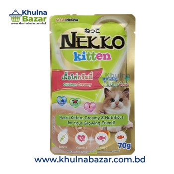 Nekko Kitten Chicken Creamy - 70g
